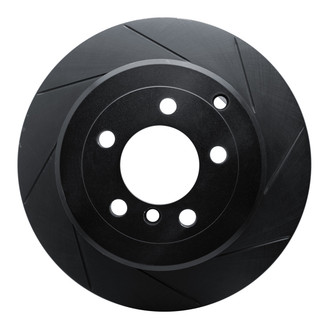 R1 Concepts® - eLINE Black Series™ Slotted 1-Piece Rear Brake Rotor