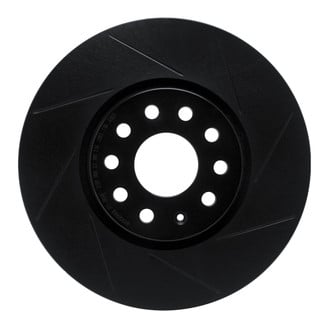 R1 Concepts® - eLINE Black Series™ Slotted 1-Piece Front Brake Rotor