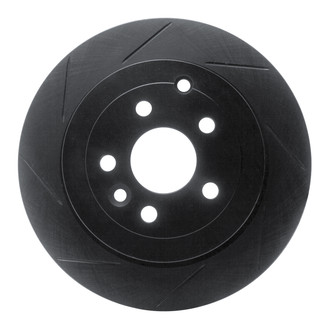 R1 Concepts® - eLINE Black Series™ Slotted 1-Piece Rear Brake Rotor