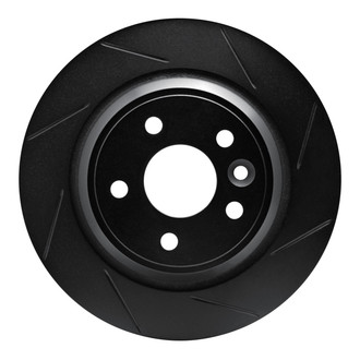 R1 Concepts® - eLINE Black Series™ Slotted 1-Piece Rear Brake Rotor
