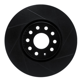 R1 Concepts® - eLINE Black Series™ Slotted 1-Piece Front Brake Rotor