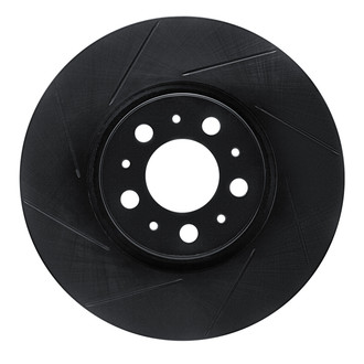 R1 Concepts® - eLINE Black Series™ Slotted 1-Piece Brake Rotor