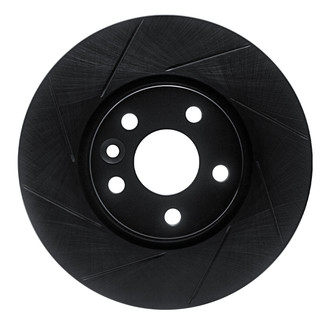 R1 Concepts® - eLINE Black Series™ Slotted 1-Piece Front Brake Rotor