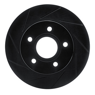 R1 Concepts® - eLINE Black Series™ Slotted 1-Piece Front Brake Rotor