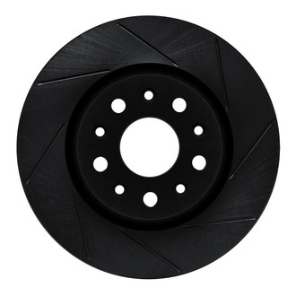 R1 Concepts® - eLINE Black Series™ Slotted 1-Piece Front Brake Rotor