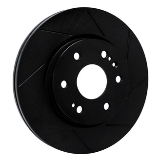 R1 Concepts® - eLINE Black Series™ Slotted 1-Piece Front Brake Rotor