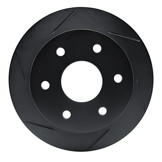 R1 Concepts® - eLINE Black Series™ Slotted 1-Piece Front Brake Rotor
