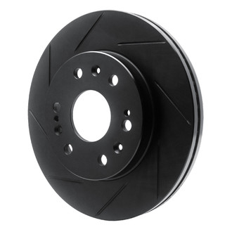 R1 Concepts® - eLINE Black Series™ Slotted 1-Piece Front Brake Rotor