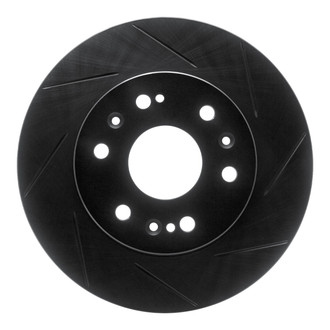 R1 Concepts® - eLINE Black Series™ Slotted 1-Piece Front Brake Rotor