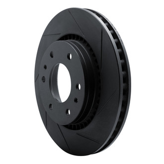 R1 Concepts® - eLINE Black Series™ Slotted 1-Piece Front Brake Rotor
