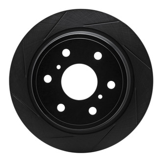 R1 Concepts® - eLINE Black Series™ Slotted 1-Piece Rear Brake Rotor