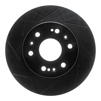 R1 Concepts® - eLINE Black Series™ Slotted 1-Piece Front Brake Rotor