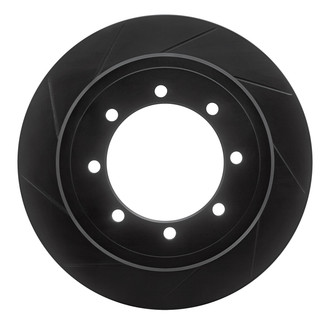 R1 Concepts® - eLINE Black Series™ Slotted 1-Piece Rear Brake Rotor