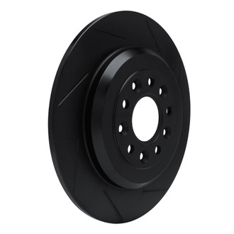 R1 Concepts® - eLINE Black Series™ Slotted 1-Piece Rear Brake Rotor