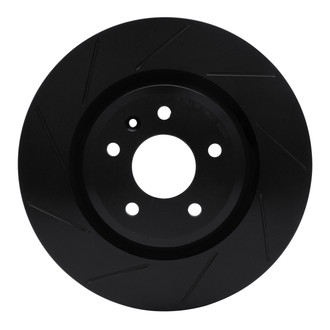 R1 Concepts® - eLINE Black Series™ Slotted 1-Piece Front Brake Rotor
