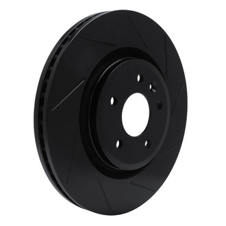 R1 Concepts® - eLINE Black Series™ Slotted 1-Piece Front Brake Rotor