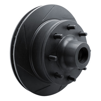 R1 Concepts® - eLINE Black Series™ Slotted 1-Piece Front Brake Rotor