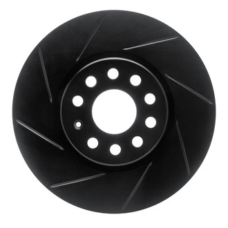 R1 Concepts® - eLINE Black Series™ Slotted 1-Piece Brake Rotor