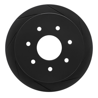 R1 Concepts® - eLINE Black Series™ Slotted 1-Piece Rear Brake Rotor