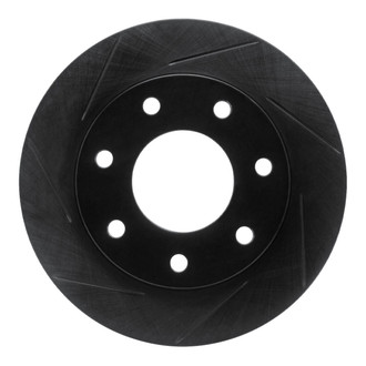 R1 Concepts® - eLINE Black Series™ Slotted 1-Piece Rear Brake Rotor