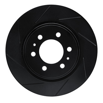 R1 Concepts® - eLINE Black Series™ Slotted 1-Piece Brake Rotor