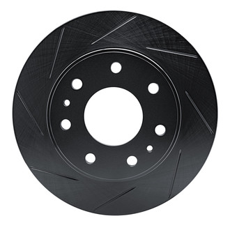 R1 Concepts® - eLINE Black Series™ Slotted 1-Piece Front Brake Rotor