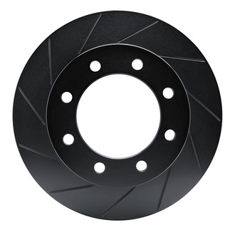 R1 Concepts® - eLINE Black Series™ Slotted 1-Piece Front Brake Rotor