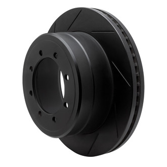 R1 Concepts® - eLINE Black Series™ Slotted 1-Piece Rear Brake Rotor