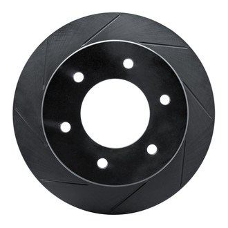 R1 Concepts® - eLINE Black Series™ Slotted 1-Piece Rear Brake Rotor