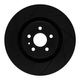 R1 Concepts® - eLINE Black Series™ Slotted 1-Piece Front Brake Rotor