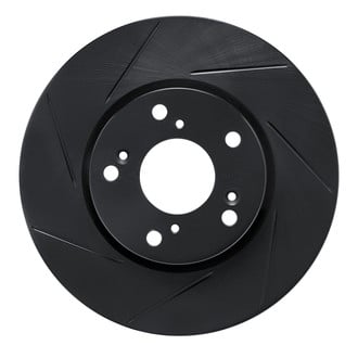 R1 Concepts® - eLINE Black Series™ Slotted 1-Piece Front Brake Rotor