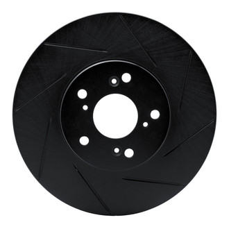 R1 Concepts® - eLINE Black Series™ Slotted 1-Piece Front Brake Rotor