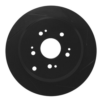 R1 Concepts® - eLINE Black Series™ Slotted 1-Piece Rear Brake Rotor