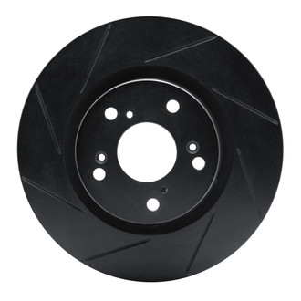 R1 Concepts® - eLINE Black Series™ Slotted 1-Piece Front Brake Rotor