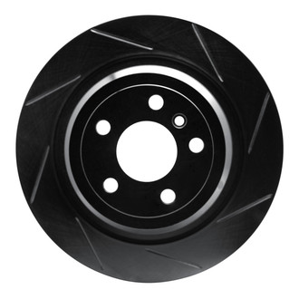 R1 Concepts® - eLINE Black Series™ Slotted 1-Piece Rear Brake Rotor