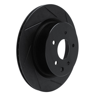 R1 Concepts® - eLINE Black Series™ Slotted 1-Piece Rear Brake Rotor