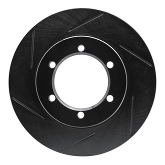 R1 Concepts® - eLINE Black Series™ Slotted 1-Piece Front Brake Rotor