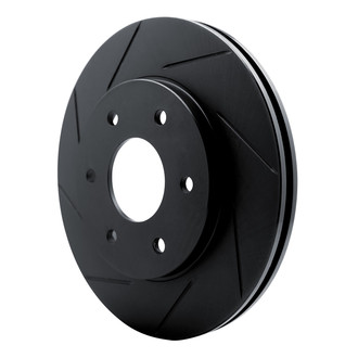 R1 Concepts® - eLINE Black Series™ Slotted 1-Piece Front Brake Rotor