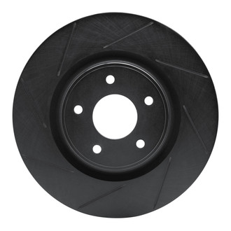 R1 Concepts® - eLINE Black Series™ Slotted 1-Piece Front Brake Rotor