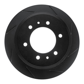 R1 Concepts® - eLINE Black Series™ Slotted 1-Piece Rear Brake Rotor