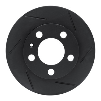 R1 Concepts® - eLINE Black Series™ Slotted 1-Piece Rear Brake Rotor