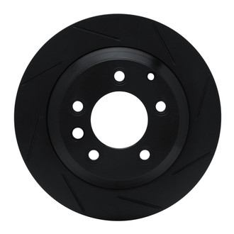 R1 Concepts® - eLINE Black Series™ Slotted 1-Piece Rear Brake Rotor