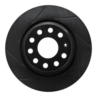 R1 Concepts® - eLINE Black Series™ Slotted 1-Piece Rear Brake Rotor