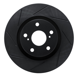 R1 Concepts® - eLINE Black Series™ Slotted 1-Piece Front Brake Rotor