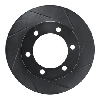 R1 Concepts® - eLINE Black Series™ Slotted 1-Piece Front Brake Rotor