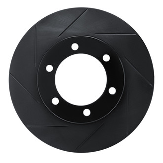 R1 Concepts® - eLINE Black Series™ Slotted 1-Piece Front Brake Rotor
