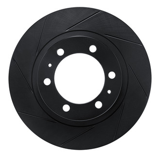 R1 Concepts® - eLINE Black Series™ Slotted 1-Piece Front Brake Rotor
