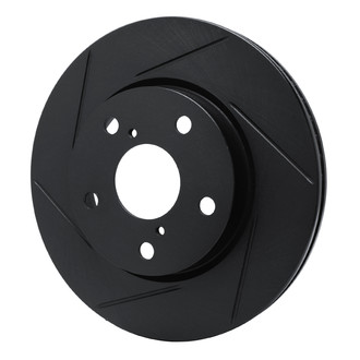 R1 Concepts® - eLINE Black Series™ Slotted 1-Piece Front Brake Rotor