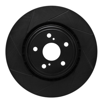 R1 Concepts® - eLINE Black Series™ Slotted 1-Piece Front Brake Rotor