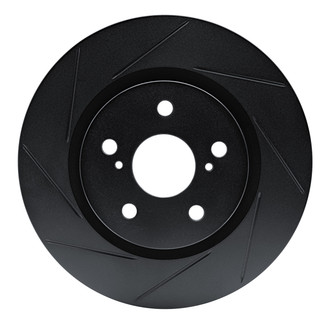 R1 Concepts® - eLINE Black Series™ Slotted 1-Piece Brake Rotor